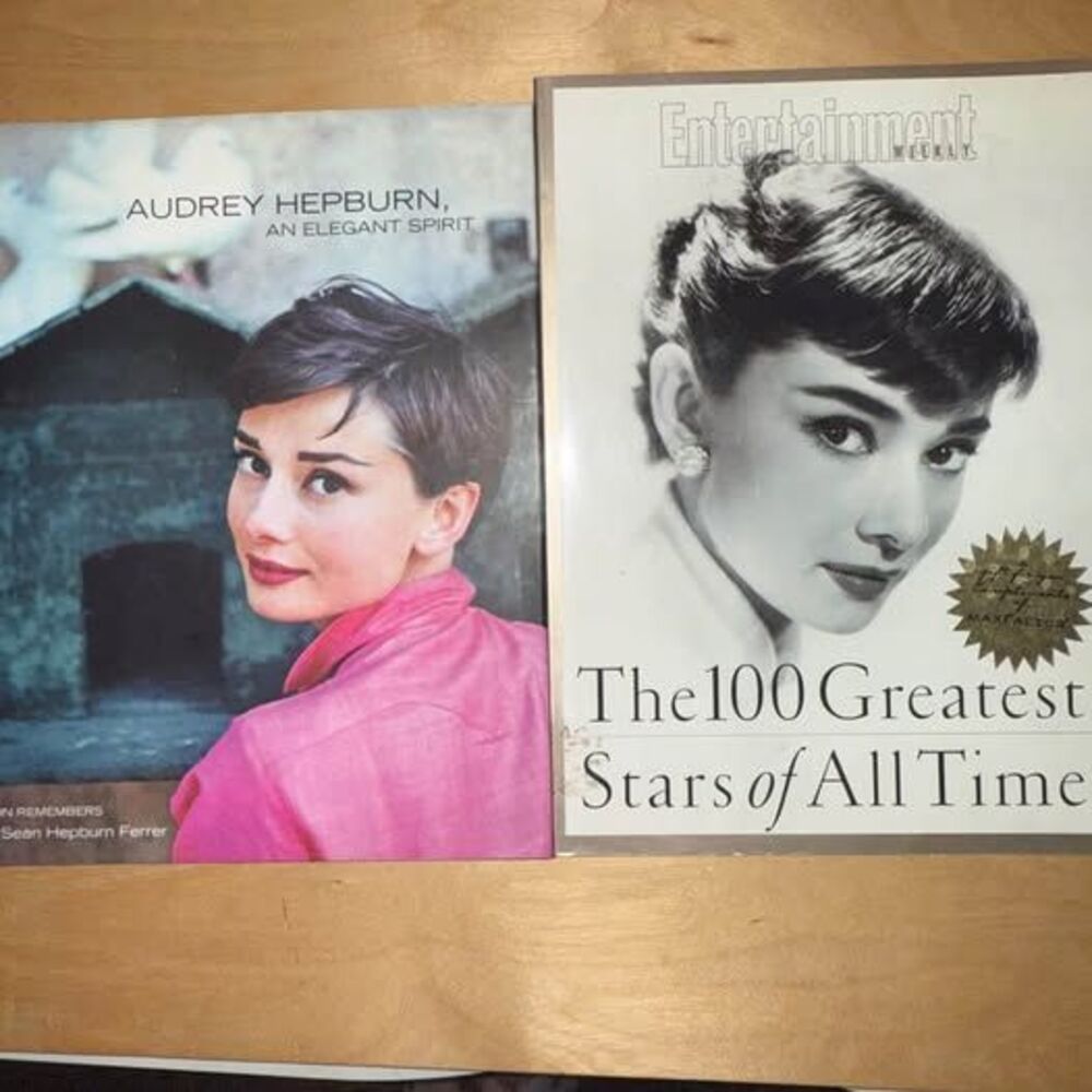 Audrey Hepburn Books Lot